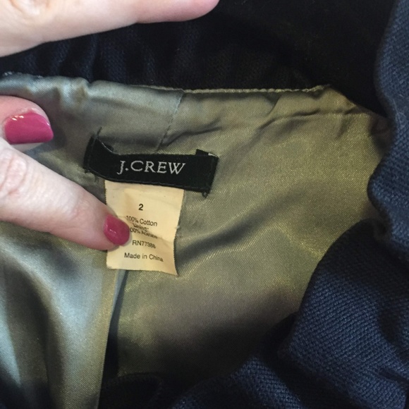 Cropped J.Crew Ruffle Blazer - Picture 2 of 4